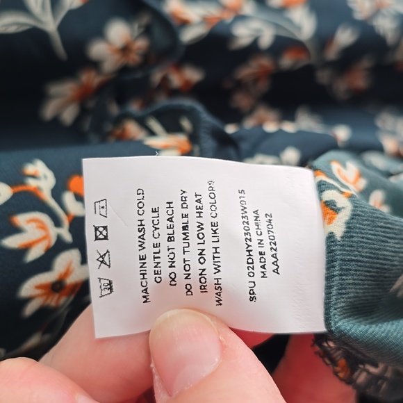 BloomChic Green Smock-Top Short Sleeve Dress - US 14/16 - NWT - Picture 9 of 16